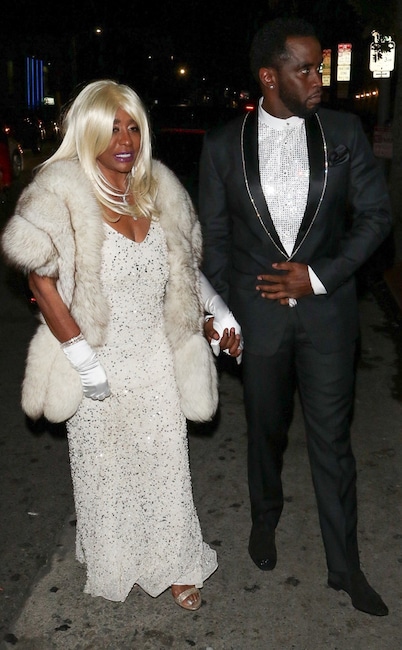 Sean Diddy Combs, Janice Combs, Diana Ross’ 75th Birthday Party